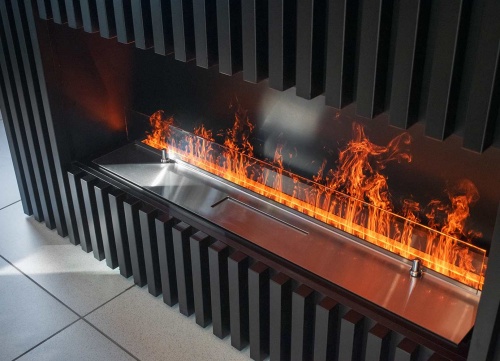 Электроочаг Schönes Feuer 3D FireLine 800 со стальной крышкой в Балаково