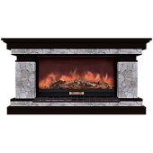 Каминокомплект Glenrich Брайтон Марсель 86 (венге)+Premier S86