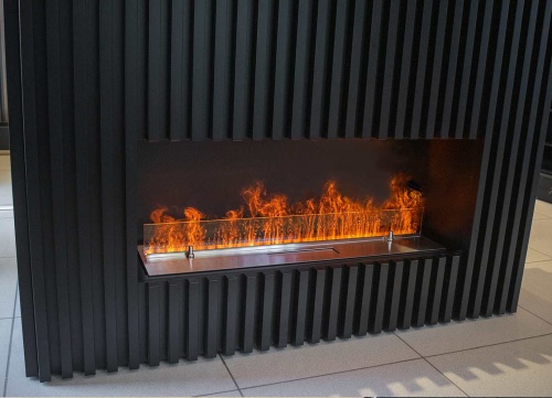Электроочаг Schönes Feuer 3D FireLine 600 со стальной крышкой в Балаково