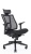 Ортопедическое кресло Falto G1 Черное с черным сиденьем
